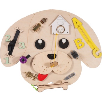 Image 1 of Moni Toys Монтесори дървена дъска Dog