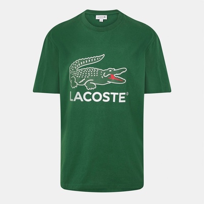 Lacoste Тениска Lacoste Men's Large Logo T-Shirt - Green