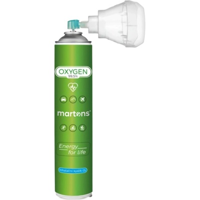 Martons Oxygen Inhalačný Kyslík O2 14 l 99,5 % 1ks + náustok
