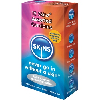 Skins Assorted 12 ks