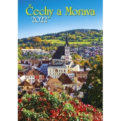 Čechy a Morava nástěnný 2022
