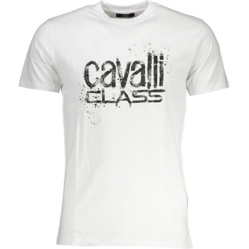 Cavalli class Мъжка тениска с къс ръкав cavalli class, Цвят Бял (qxt62pjd060_bi00053)