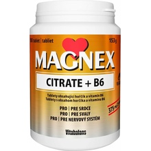 Magnex Citrate 375mg+B6 100 chew tablet
