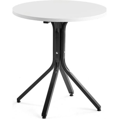 AJ Produkty stůl Various 700 mm, výška 740 mm, černá, bílá