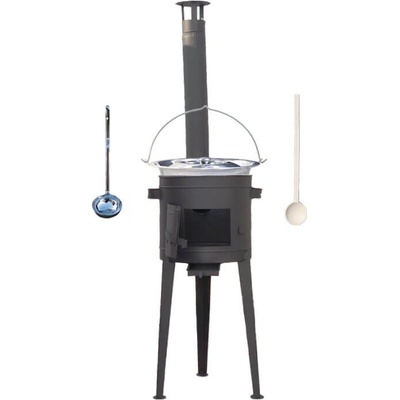 Green home kotlík na guláš nerez INOX 0,8 mm 22 l, Green home poklice nerez INO – Zboží Mobilmania