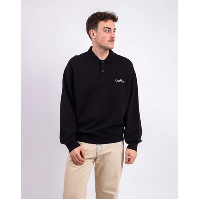 Carhartt WIP WIP Label Polo Sweat Black M