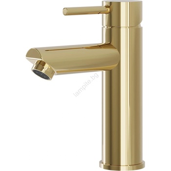 Bath Deluxe Смесител за умивалник ringsted 17, 8 см, полирана месингова повърхност (bt0045)