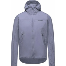 Gore FERNFLOW Hooded Windbreaker Mens amethyst grey