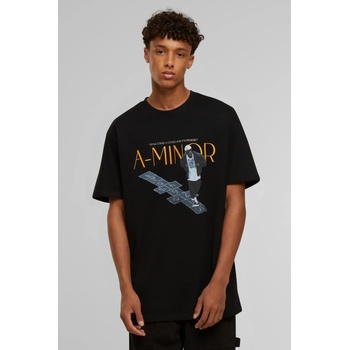 Mister Tee Тениска A-Minor Oversize Tee black XXLUB-MT3597-00007 - Тъмносив, размер S