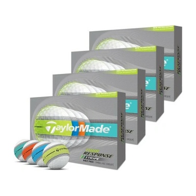 TaylorMade Tour Response Stripe multicolor 48 ks