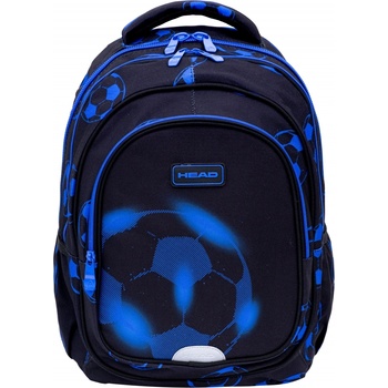 HEAD Ученическа раница Head - Неонов футбол, Син (AS502025036)
