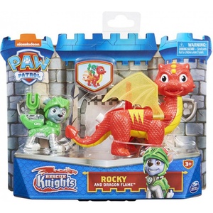  Пес патрул рицари фигурка Роки с Дракон (6063149_rocky)