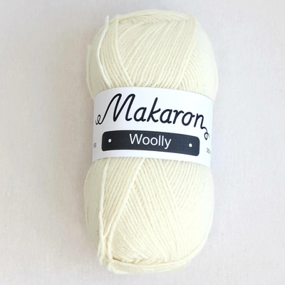 Makaron Woolly světle žlutá