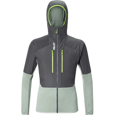 Millet Мъжко поларено яке Millet Parmelan Hybrid Hoodie Fleece jacket - Granite (005-7596-0112)