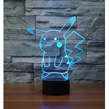 Beling Detská lampa,Pikachu , 7 farebná QS481