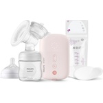 Philips Единична електрическа помпа за кърма Natural Motion + торбички за кърма 5 броя