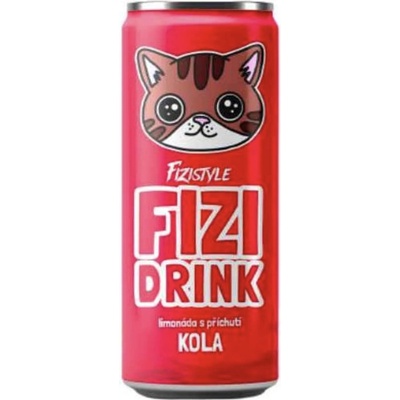 Fizistyle Fizi Drink Limonáda s príchuťou kola 250 ml