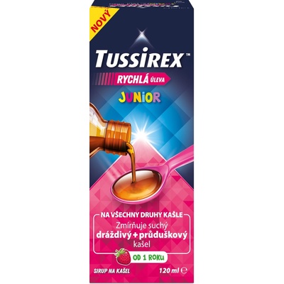 Tussirex Junior sirup 120 ml