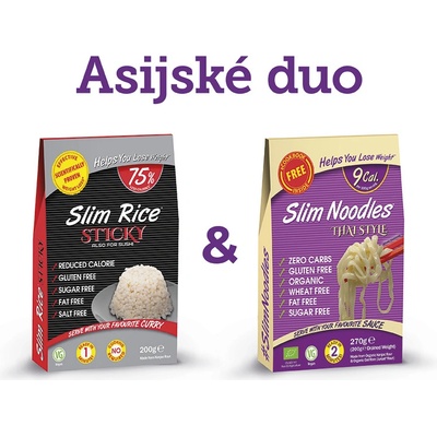 Slim Pasta Rýže a Nudle 2 x 470 g