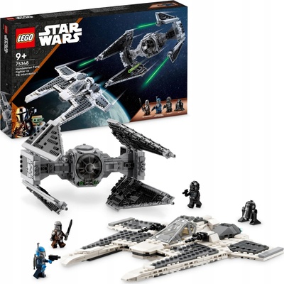 LEGO® Star Wars™ 75348 Mandalorianská stíhačka třídy Fang proti TIE Interceptoru