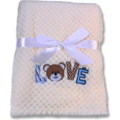 Cangaroo Бебешко одеяло Freya 110/80 бял (106850)