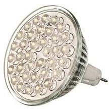 Whitenergy LED žárovka GU5.3 36 LED 1.5W 12V studená bílá reflektorová