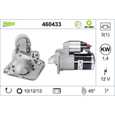 Startér VALEO 460433