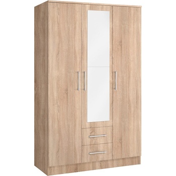 Matis Гардероб iva 3k2f с огледало дъб