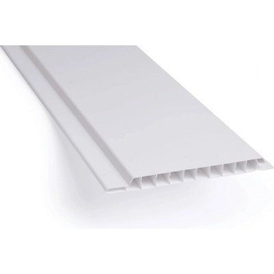 Palubka plastová obkladová univerzální ECO - bílá, 9x100x3000mm, bal. 3m2