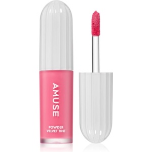 Amuse Cosmetics Powder Velvet Tint дълготрайно течно червило с матиращ ефект цвят 06 Rose Cherry 3.3 гр