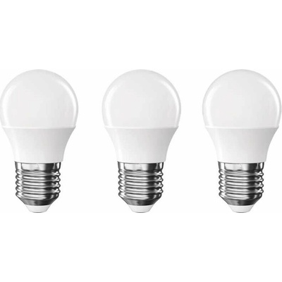 EMOS Classic Mini Globe, E27, 4,2 W 40 W, 470 lm, teplá biela, 3 ks 1525733292