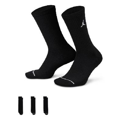 Чорапи Air Jordan Everyday Crew Socks (3 pairs) - Black