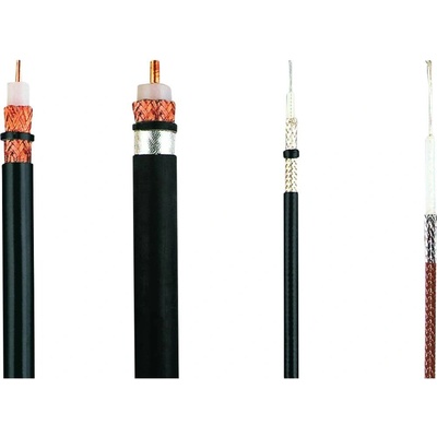 Helu 400312 koaxiální kabel vnější 4.30 mm SKT 179 75 Ω černá 100 m