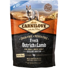 Carnilove Fresh Ostrich & Lamb for Small Breed Adult Dogs 1,5 kg