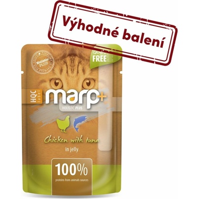 Marp Holistic Plus Kuře s tuňákem v želé 24 x 55 g