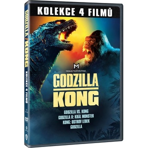 MagicBox Godzilla a Kong kolekce - 4DVD (058291)