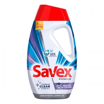 Savex Течен перилен препарат Savex White and Colors 960мл