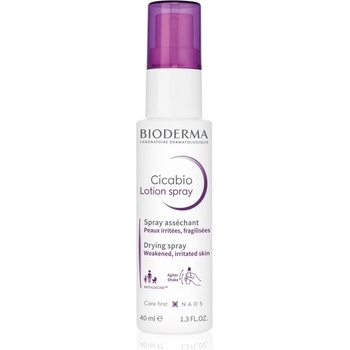 BIODERMA Cicabio Lotion Spray изсушаващ и успокояващ спрей за раздразнена кожа 40ml