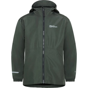 Jack Wolfskin Детско 3-в-1 яке Jack Wolfskin Kid's Iceland 3-in-1 Jacket - Slate Green / Slate Green - размер 104 (EU) (703-4140-1712)