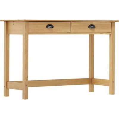 vidaXL Konzolový stolek Hill 2 zásuvky 110x45x74 cm masivní borovice 11461.288991 – Zboží Dáma