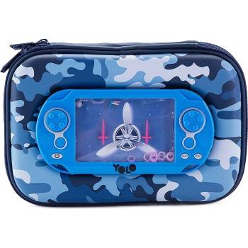 YOLO Ученически несесер YOLO Propeller - 2 ципа, с игра (121285-165-10)