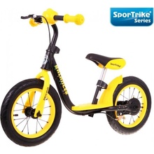 SporTrike Cyklo Balancer 12" nafukovacie kolesá žltý