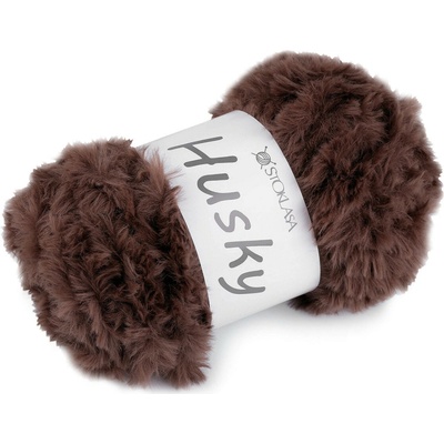 Pletací příze Husky 100 g Varianta: 8 hnědá, Balení: 1 ks 57858/147369/267314
