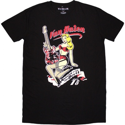 Van Halen Running With The Devil (Dress) Black L Дамски Риза (VHDRS30LB03)
