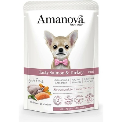 Amanova Dog Salmon Turkey GF 100 g