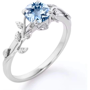 Silenti Jewelry Сребърен пръстен "Наслада" - 6 - 52мм (16.6мм диам. )