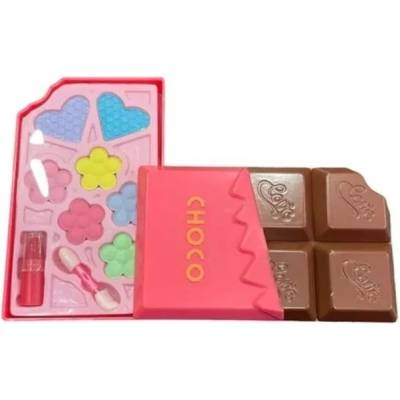 Lorenay Палитра с гримове Chocolate, 3 части