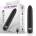 LATETOBED Shoty Vibrating Bullet USB 10 Speeds Powerful Motor Black