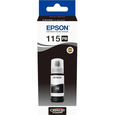 Epson C13T07D14A / 115 оригинално мастило photo black