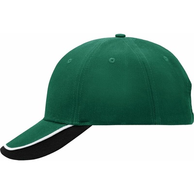 Myrtle Beach MB 49 s trojfarebným šiltom 03.0049 dark green/white/black